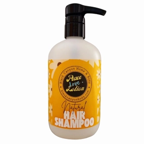 Peace Love   Lotion Lilac Bloom Scented Natural Hair Shampoo, 16 Oz