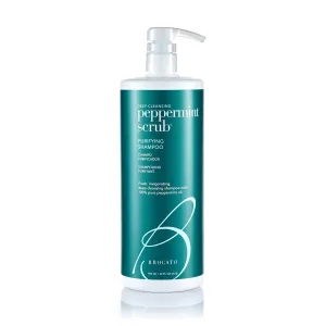 Peppermint Scrub Purifying Shampoo, Deep Cleansing, 32 Oz. | Fresh, Invigorating, & Lightweight with Pure Peppermint Oil | Ideal for Oily to Normal Hair Types | Sulfate & Paraben Free
