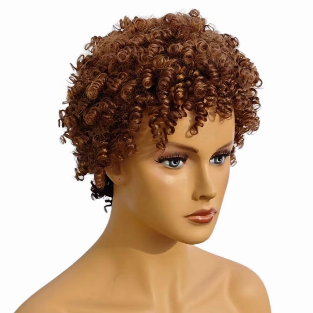 Pixie Cut Wig Short Wigs for Black Women Curly Wig Short Cut Wigs Short Curly Wig Afro Curly Funmi Wigs