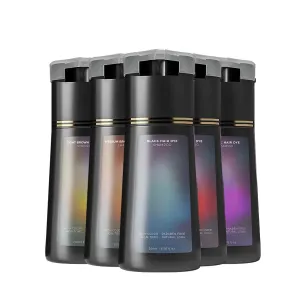 Polar Hair Dye Shampoo, Hair Color Dye Shampoo, Hair Care Instant Dye Shampoo, Natural Hair Color Shampoo for Gray Hair Coverage, Suitable for Women & Men(Red)