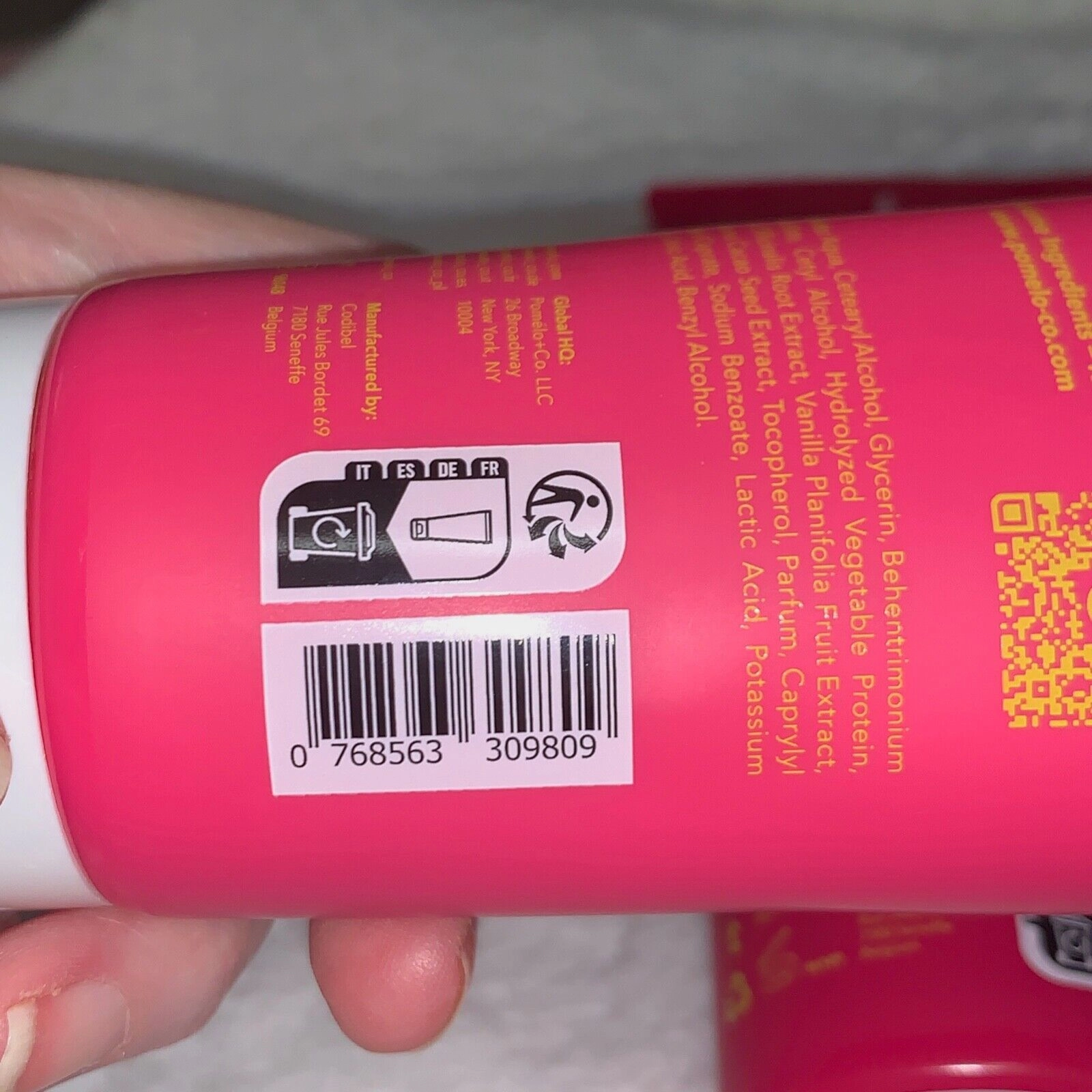 Pomelo   Co Vanilla Dream Repairing Shampoo & Cream Conditioner 6.8oz Each New