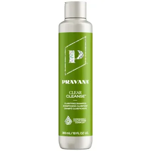 Pravana Clear Cleanse Mineral Diminishing Shampoo | For Clarifying Color Treated Hair | Instantly Removes Hard Water Deposits | Hydrates, Energizes, Volumizes | Eliminates Discoloration | Vegan