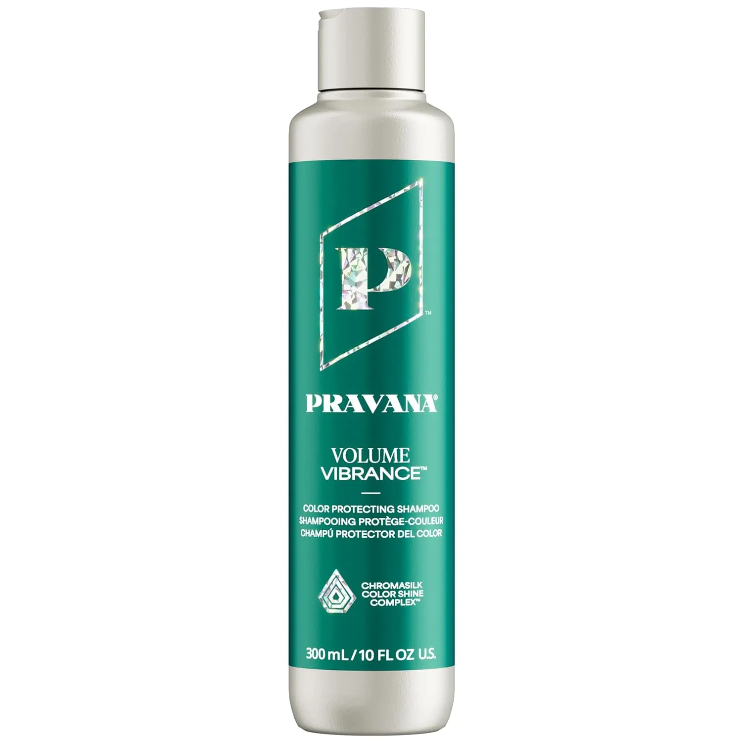 Pravana Volume Vibrance Shampoo | Adds Lightweight Volume, Lift & Fullness | For Fine, Color Treated Hair | Strengthens, Thickens, Reduces Breakage | Chromasilk Enhances Shine & Protection | Vegan