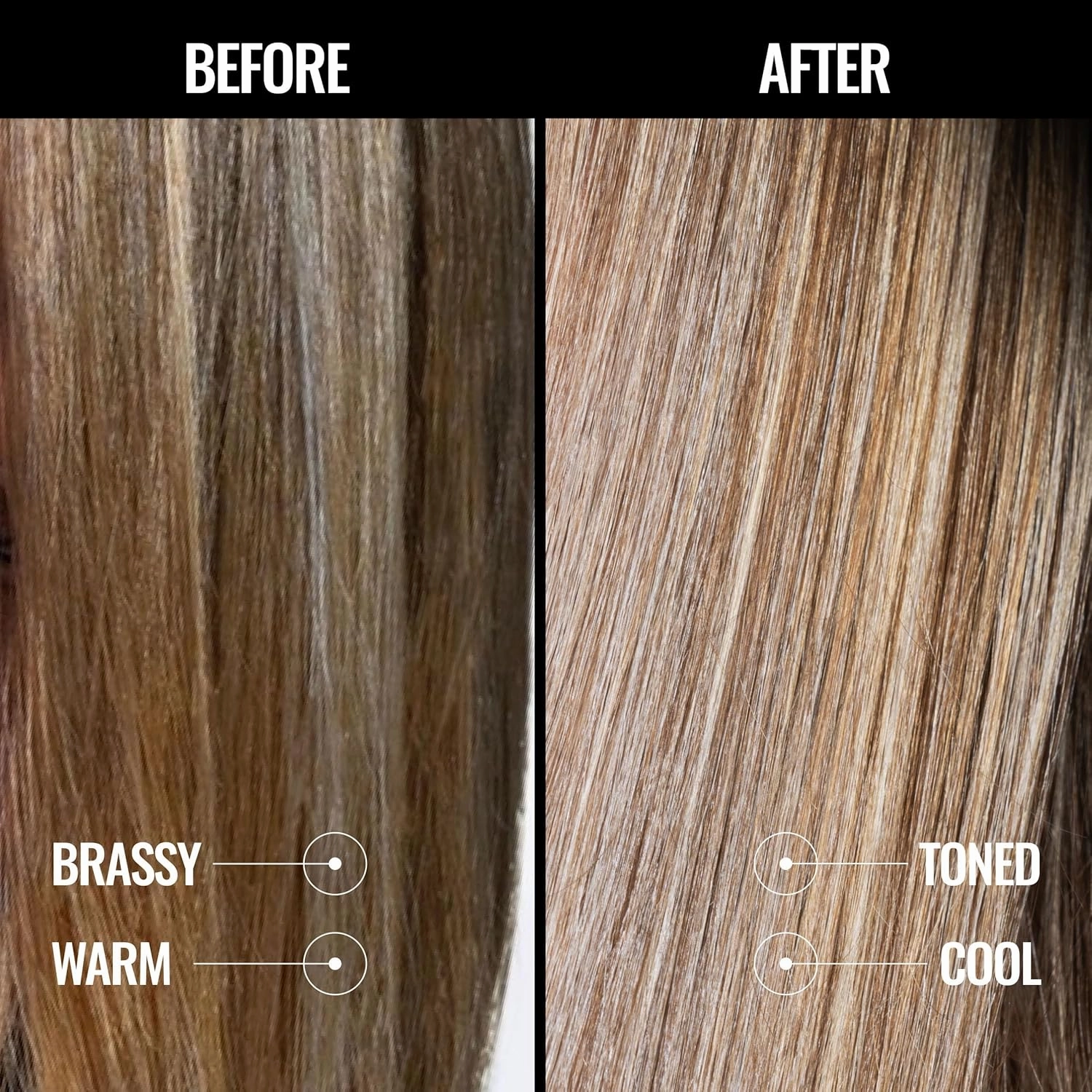 Pravana The Perfect Blonde Purple Toning Shampoo | Neutralizes Brassy, Yellow Tones | For Color Treated Hair | Chromasilk Enhances Shine & Protection | Vegan, Cruelty-Free | Paraben & Sulfate Free