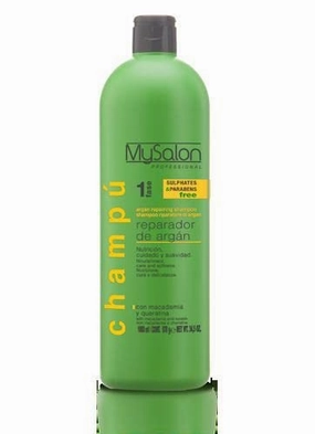 Professional Argan and Keratine Repairing Shampoo - Step 1-34.5 fl.oz.