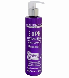 Professional Shampoo 5.0 PH Revitalizing - Protect and Maintain Your Color - Long Lasting - Sulfate and Paraben-Free - Professional Hairdressing Treatment - Greater Shine - 250 ml