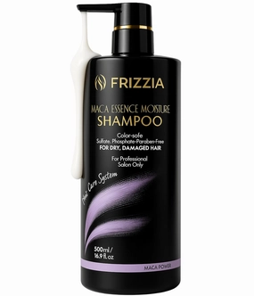PROFESSIONAL Shampoo with Maca, Argan and Vegetable Collagen | Repairs and Strengthens Damaged Hair | Opens Cuticles, Softens and Nourishes All Hair Types | 500ml