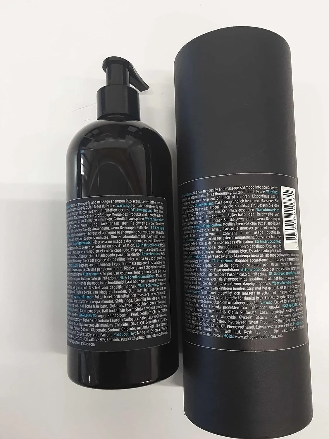 Psoriasis Shampoo 13.5 fl. Oz - Natural Peat Mud Treatment for Itchy, Dry, and Red Scalp. Sulfate Free.
