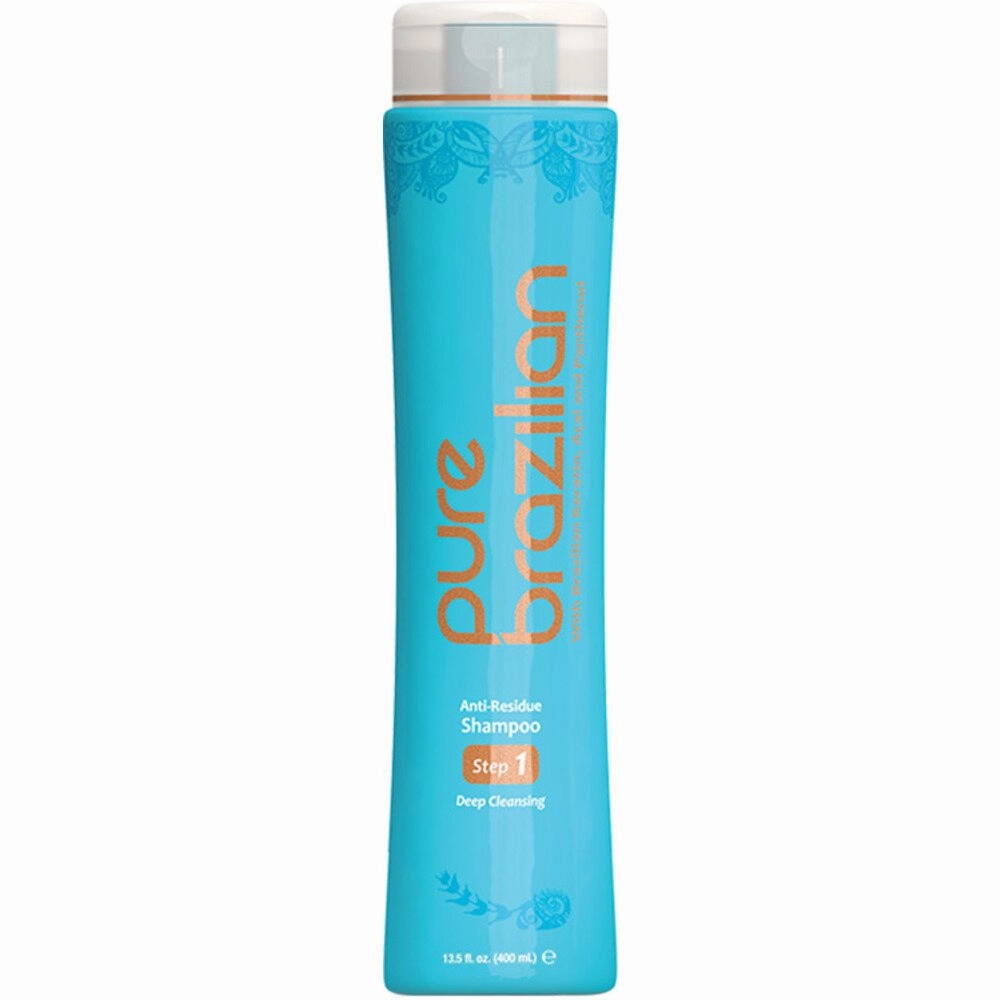 Pure Brazilian Step 1 Deep Cleansing Anti-Residue Clarifying Shampoo / 13.5 fl. oz. - 400 mL.