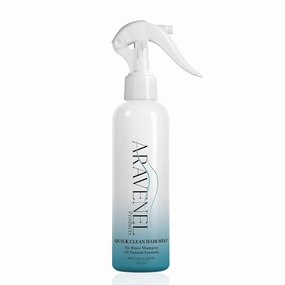 Quick Clean Hair Mist, All Natural Formula, No Rinse Shampoo, Eliminates BuildUp, Odor, Itch & Flakes, Braids, Twists, Locs, Weaves & All Hair Types Stimulates Follicles 8oz