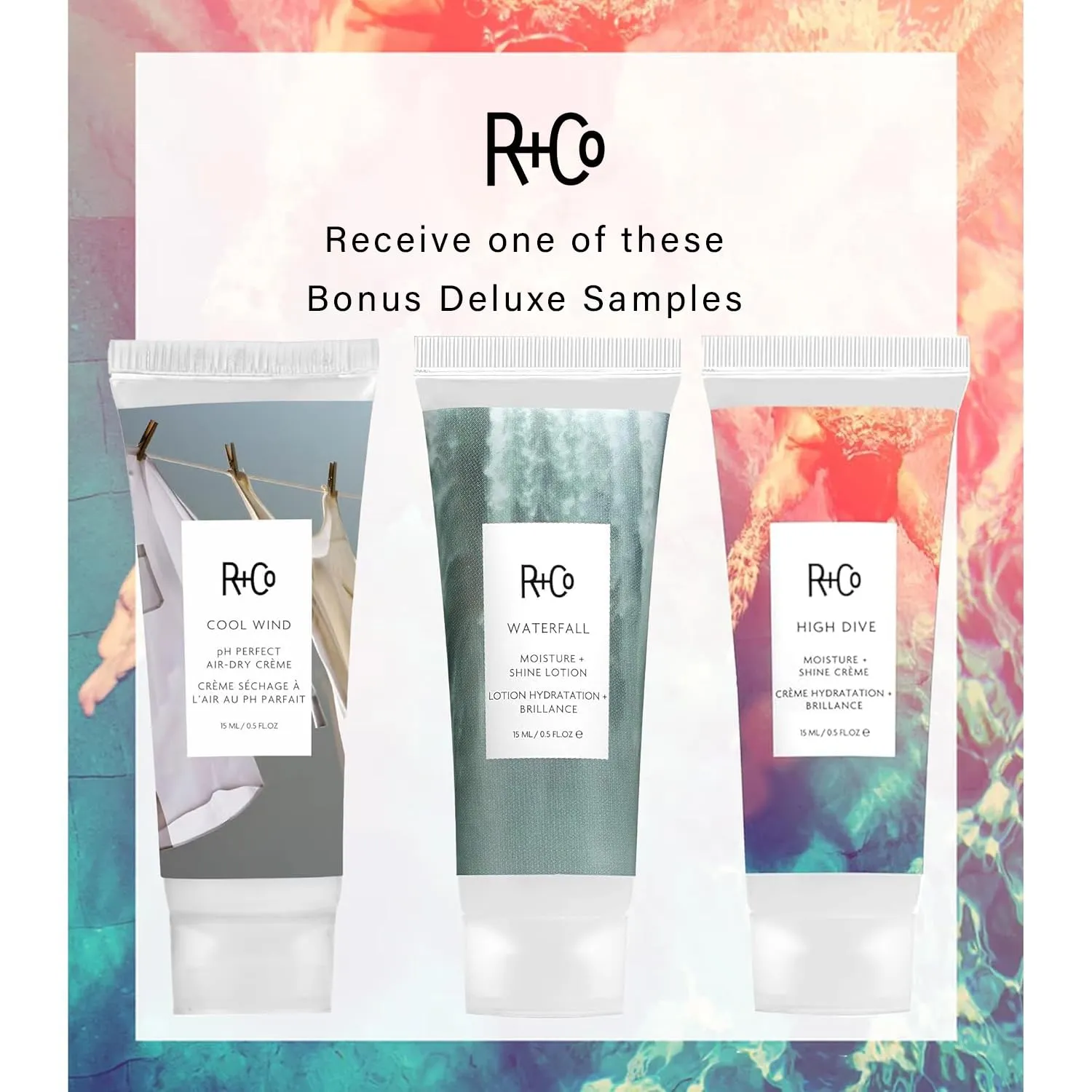 R Co Dallas Biotin Hair Shampoo and Conditioner Set (8.5 Oz)   R Co Bonus Deluxe Sample (.5 Oz) | Body   Shine   Smoothing for All Hair Types | Vegan   Cruelty-Free |