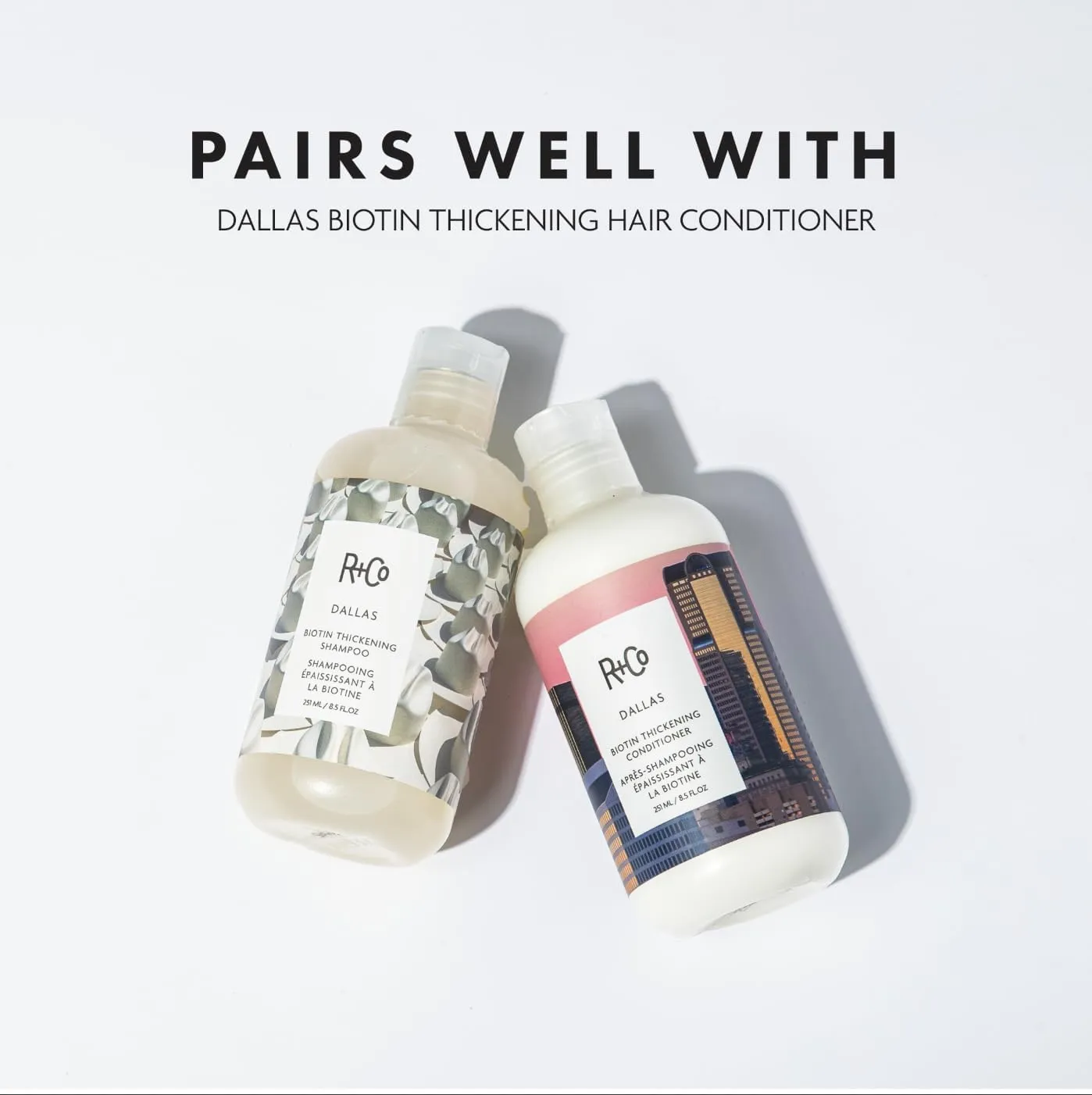 R Co Dallas Thickening Shampoo | Biotin for Hair Growth, Thickening,   Strengthening | Vegan   Cruelty-Free |