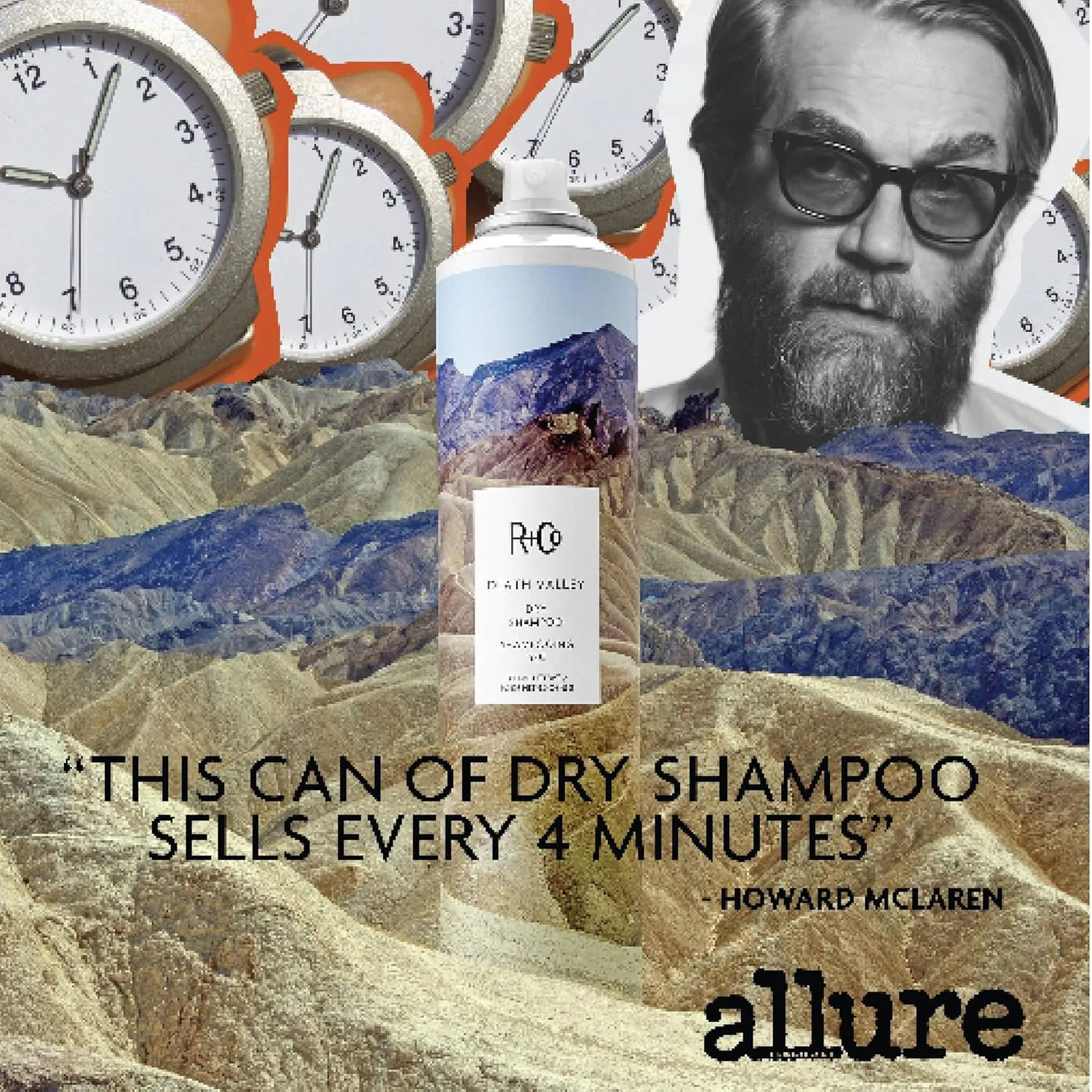 R Co Death Valley Dry Shampoo Travel Size | Lightweight No Residue Spray for Oil Control and Volume Boost | TSA Approved | Vegan   Cruelty-Free | Pack of 2