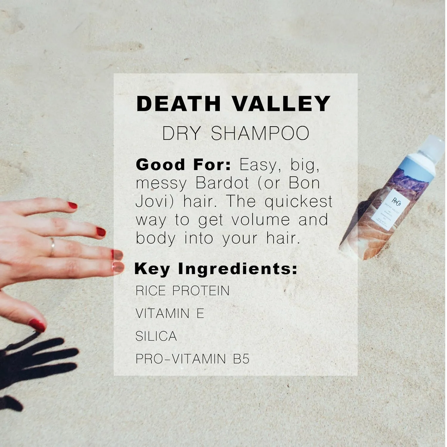 R Co Death Valley Dry Shampoo Travel Size | Lightweight No Residue Spray for Oil Control and Volume Boost | TSA Approved | Vegan   Cruelty-Free | Pack of 2