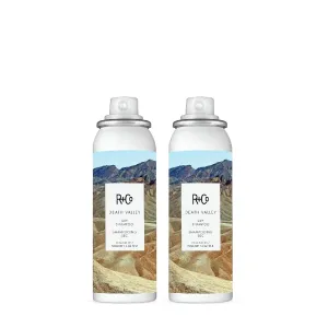 R Co Death Valley Dry Shampoo Travel Size | Lightweight No Residue Spray for Oil Control and Volume Boost | TSA Approved | Vegan   Cruelty-Free | Pack of 2