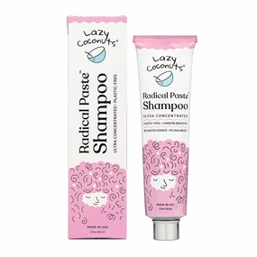 Radical Paste Shampoo, Plastic Free, Vegan, Sulfate Free, pH Balanced, Travel Size