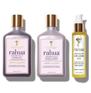 Rahua Color Full Legendary Set/Legendary Amazon Oil 1.6 Fl Oz/Color Full Shampoo and Conditioner 9.3 Fl Oz