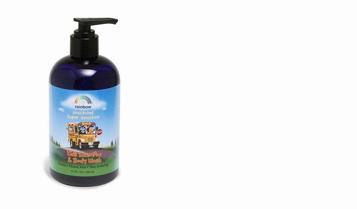 Rainbow Research - Organic Herbal Shampoo and Body Wash For Kids ( 3 - 12 FZ)