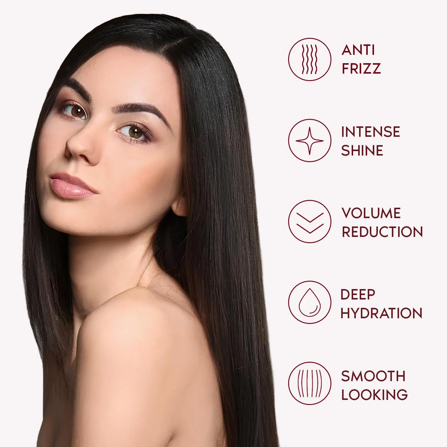 Ravenna Hair Treatment Kit- 1kg/35.02 oz B-tox Hair Mask   300ml/10.1 fl.oz Anti-Residue Shampoo- Repair & Clarifying Shampoo for Longer Effect