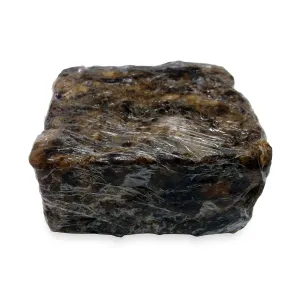 Raw African Black Soap for All Skin Types, Black Soap Ideal for Acne, Wrinkles, Make-Up Removal, Hair & Body, Natural Glycerin Black African Soap, African Black Soap Bar from Ghana, 5 Lbs