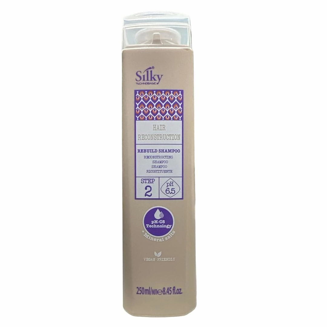 Rebuild Shampoo - Hair Repair Shampoo for Split Ends - Moisturizing Shampoo for Dry - Hydrating, Anti Frizz Formulation – All Natural Shampoo for Deep Nourishment and Repair 250ml