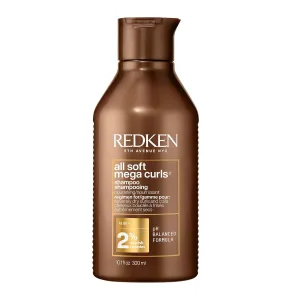 Redken All Soft Mega Curls Shampoo For Extremely Dry Curly & Coily Hair - Nourishes & Softens Severely Dry Hair, Sulfate Free
