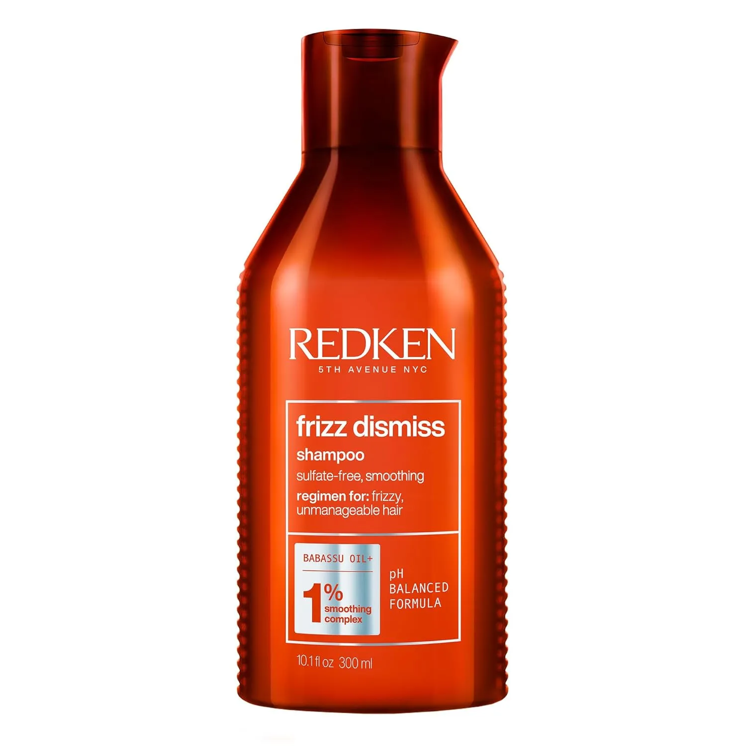 Redken Frizz Dismiss Shampoo For Frizzy Hair - Smooths Hair & Manages Frizz, Sulfate-Free
