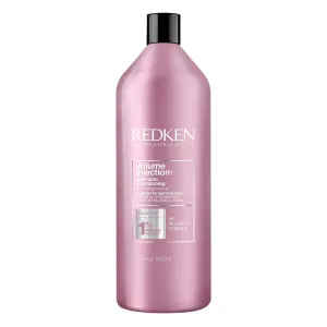 Redken Volume Injection Shampoo For Fine Hair - Adds Lift & Body, Volumizing & Detangling Without Weighing Down, Paraben Free