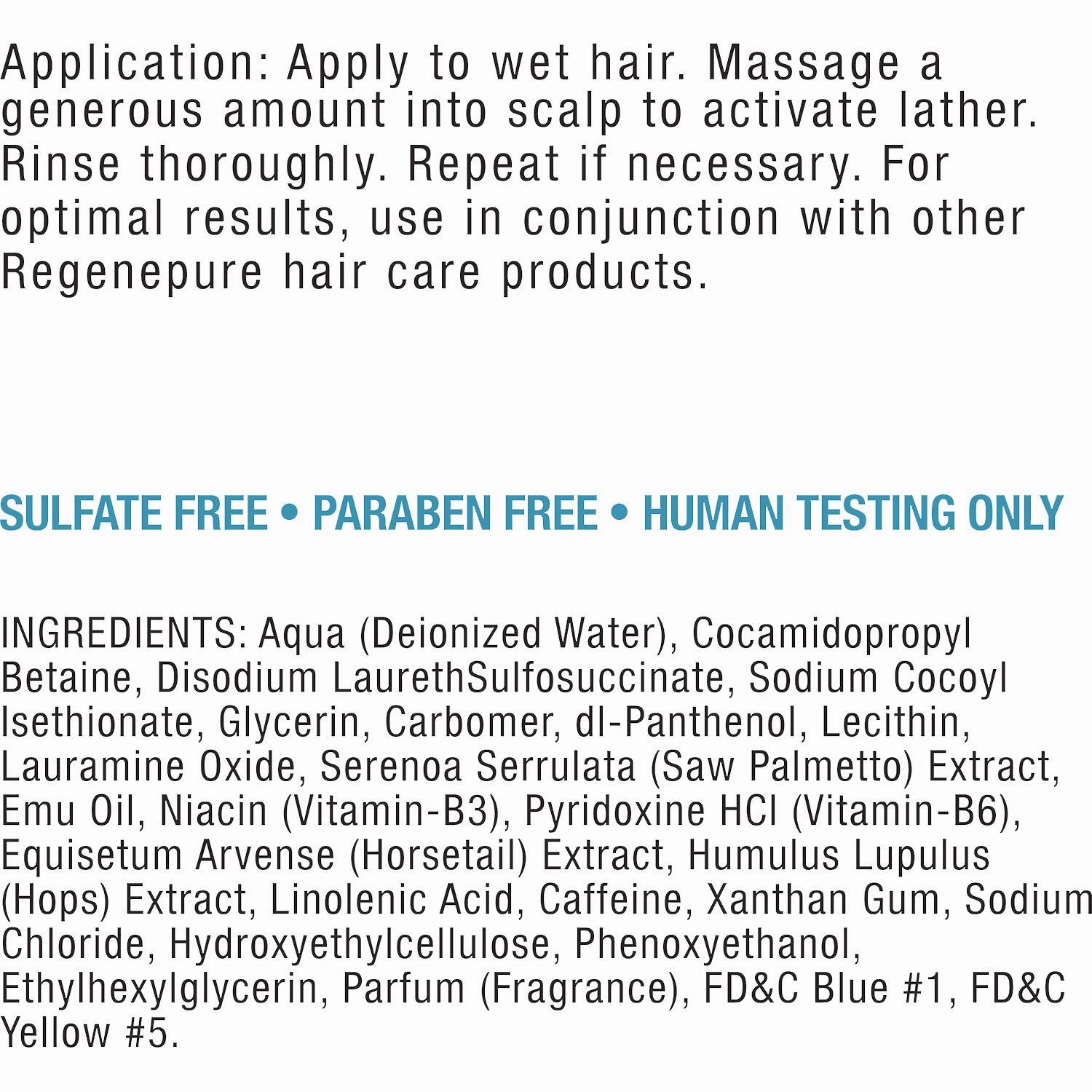 Regenepure, NT Shampoo Nourishing Treatment, Supports a Healthy Scalp and Hair Growth, 8 oz (2 Pack)