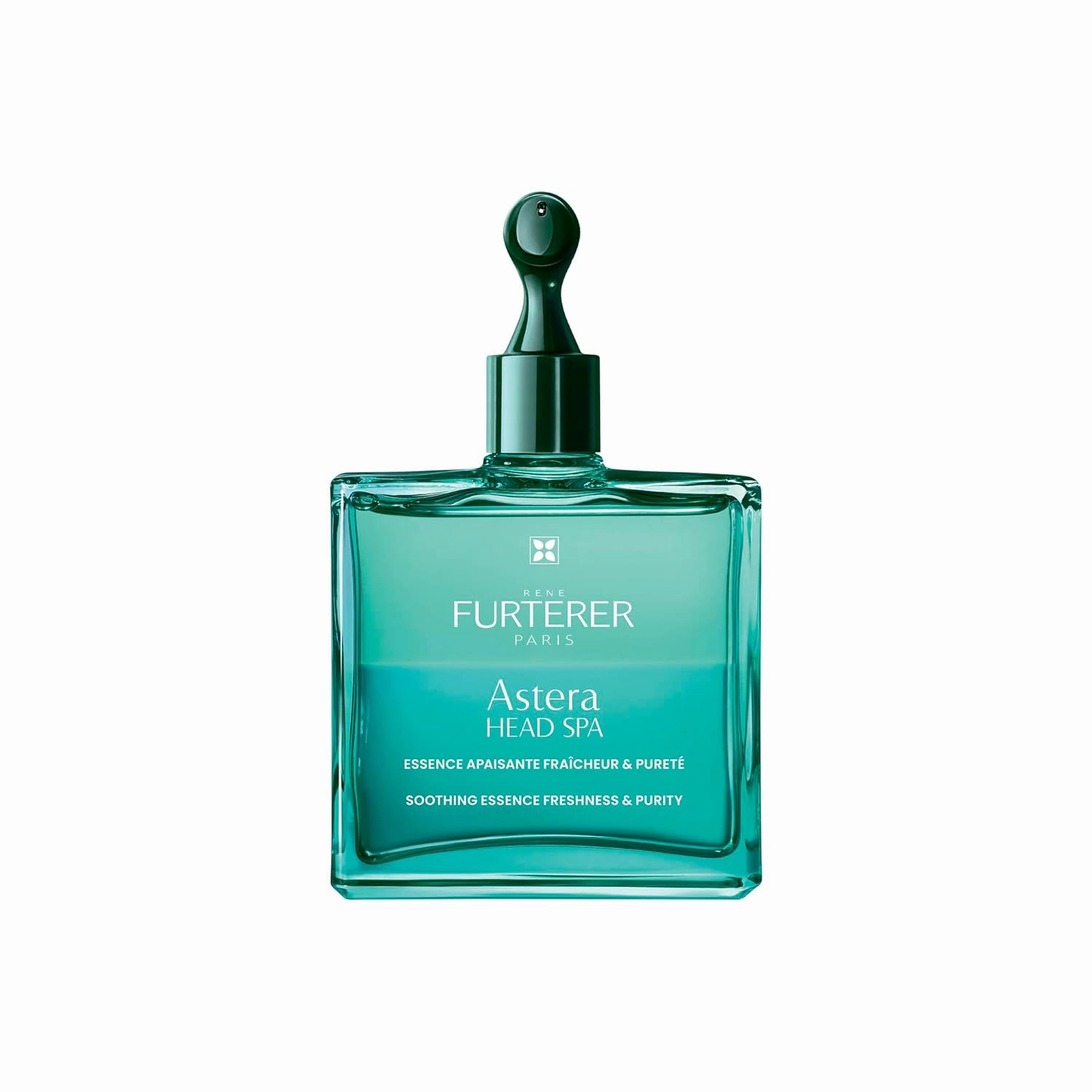 Rene Furterer Head Spa ASTERA Soothing Concentrate, Pre-Shampoo Soothing Scalp Treatment, Soothe Sensitive Scalps - Mint & Eucalyptus - Paraben & Silicone-Free - 1.6 Oz
