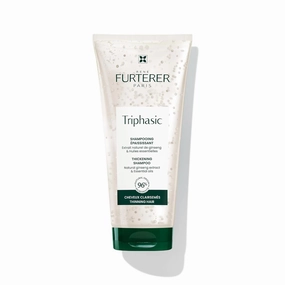 René Furterer TRIPHASIC Thickening Shampoo – For Thinning Hair – Improves hair density & strength – Scalp Nutrition – Rosemary Oil - For Men & Women - Color Safe