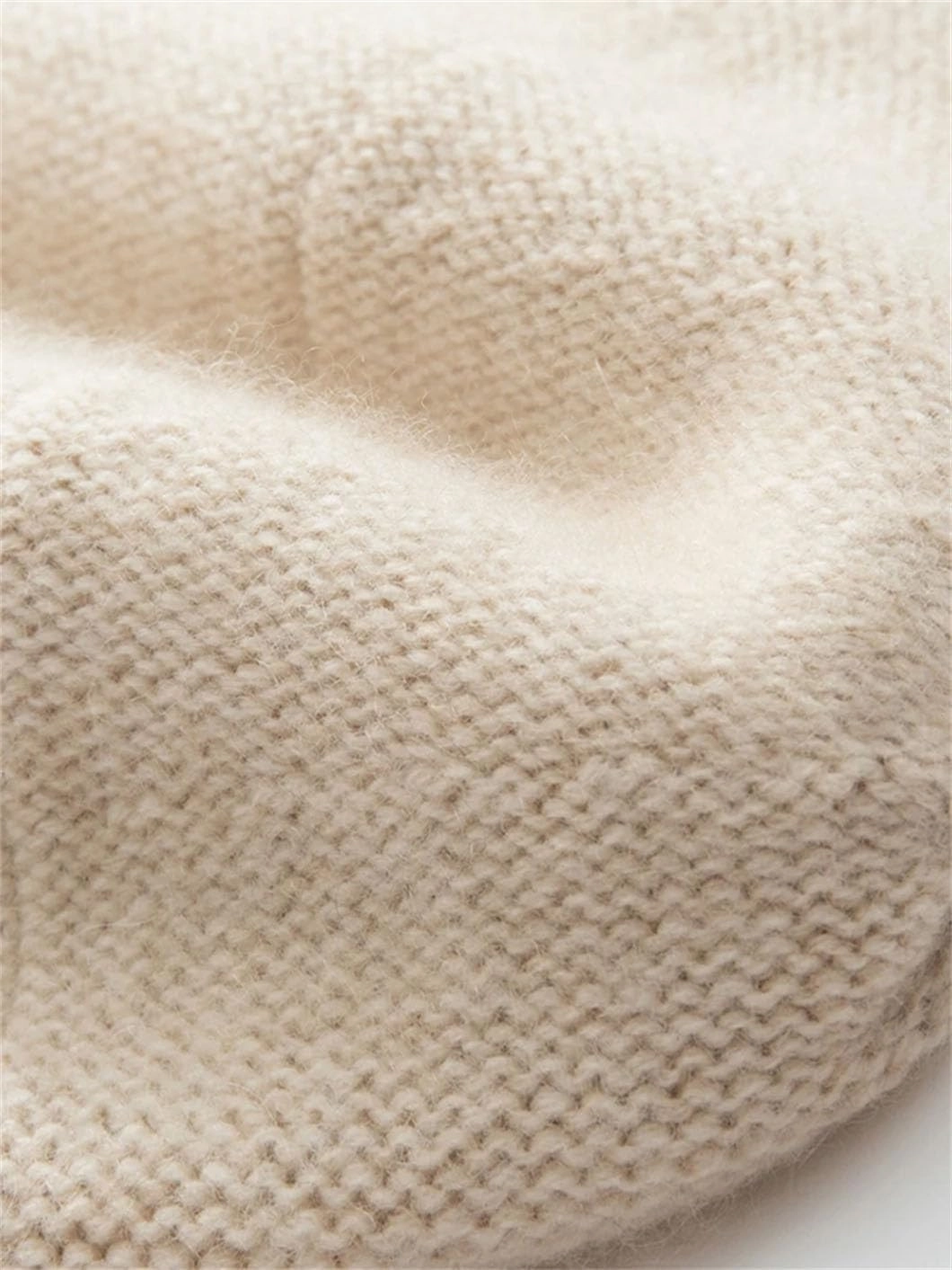 Rfmfkkg Womens Winter Adult Outdoor Casual Solid Color Soft Keep Warm Dome Knitted Cap Cashmere Bucket Hats