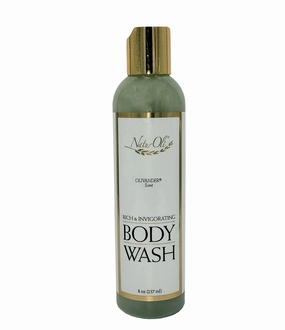 Rich & Invigorating Body Wash - 8oz - Award winning formula! Natural unisex scent - Sulfate & Gluten free! - Made in USA!