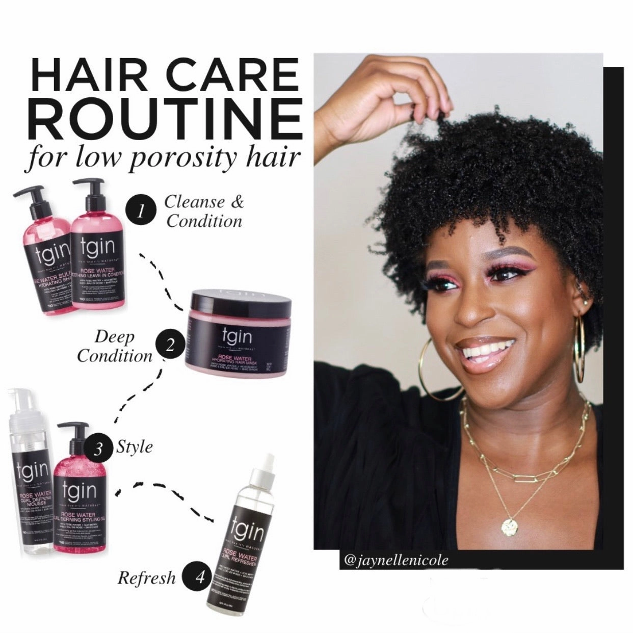 Rose Water Sulfate Free Hydrating Shampoo