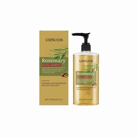 Rosemary and Batana Shampoo for Thicker Hair - Controls Oil and Dandruff,Promotes Hair Growth,Scalp Soothing Natural Ingredients,Voluminous Shine for All Hair Types (237ML)