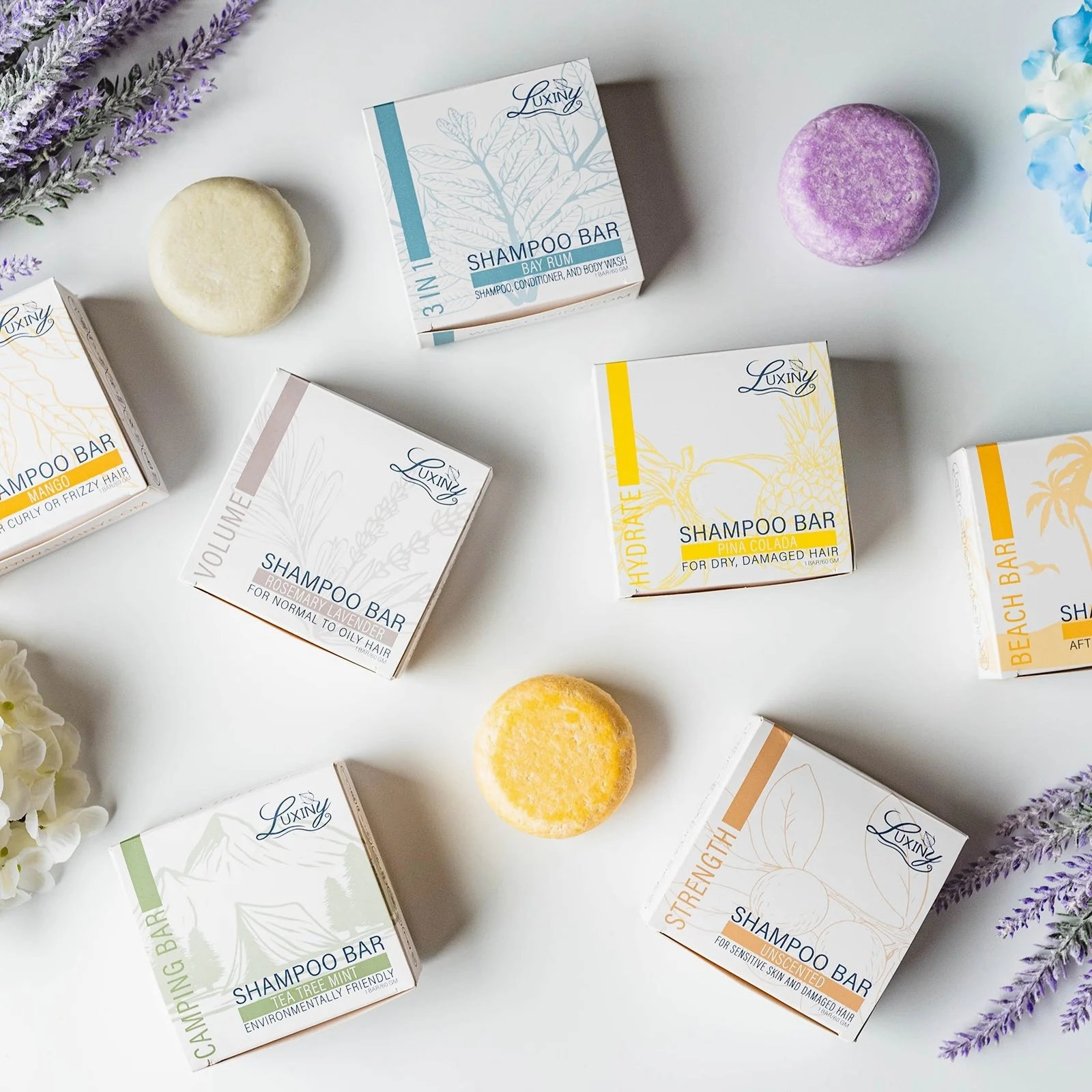 Rosemary Lavender Shampoo Bar - Volume