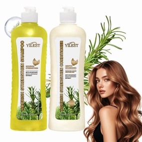 Rosemary Nourish Strengthen Shampoo & Conditioner Set, Anti-Hair Loss Shampoo, Gentle Formula for Longer, Healthier Hair - 248ml Each (Shampoo   Conditioner)