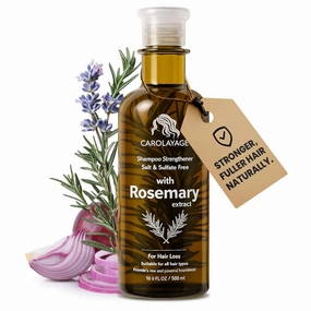 Rosemary Shampoo for Hair Growth & Strength | Sulfate-Free, Paraben-Free, Silicone-Free | Infused with Red Onion Extract, Biotin & Rosemary | Reduces Hair Loss & Supports Scalp Health