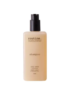 Routine Scented Shampoo for Women's Hair - 350ml Travel Size | Moisturizing, Paraben and Sulfate Free - Sexy Sadie Brand