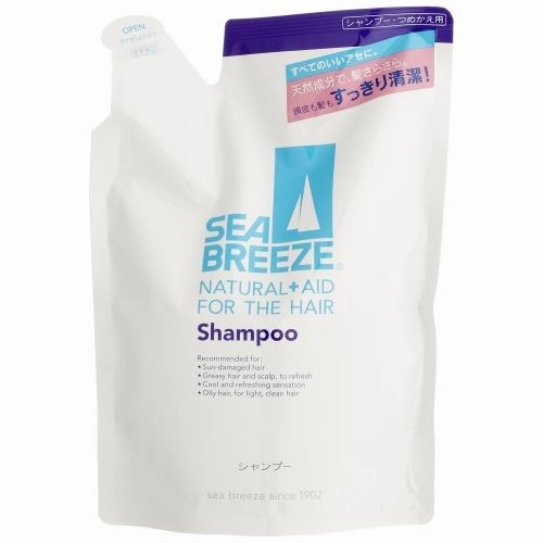 SEA BREEZE shampoo for oily scalp and all hair types, Shiseido