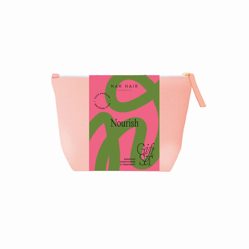 SEASONAL NAK THE NOURISH THREE PIECE GIFT SET FOR DRY DAMAGED HAIR
