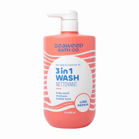 SEAWEED BATH CO Lime Papaya 3-1 Body Wash, 30 OZ