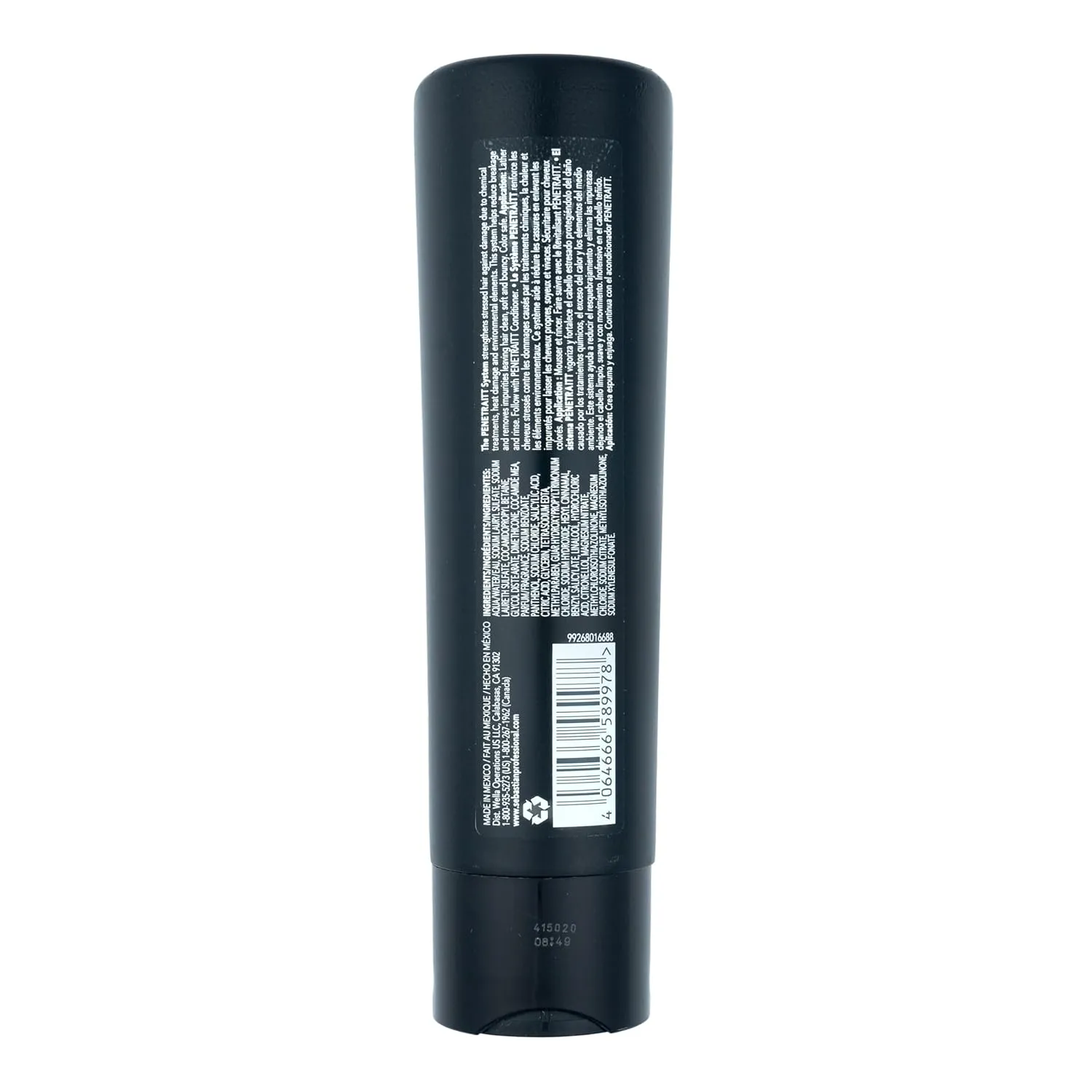 Sebastian Professional Penetraitt Shampoo & Conditioner, Strengthening & Repair, For Damaged & Colored Treated Hair