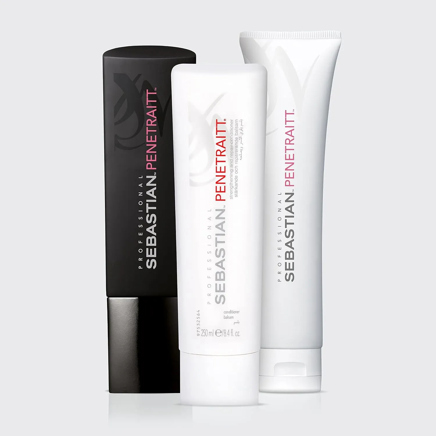 Sebastian Professional Penetraitt Shampoo & Conditioner, Strengthening & Repair, For Damaged & Colored Treated Hair