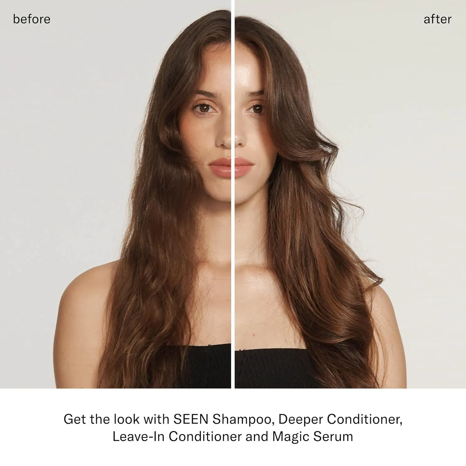 SEEN Deeper Conditioner, Fragrance Free - Non-Comedogenic & Sulfate-Free Hair Conditioner- Dermatologist-Developed - Safe for Sensitive, Eczema & Acne Prone Skin