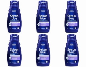 Selsun Blue Shampoo Naturals Dandruff 2-In-1 Strength 11 Ounce (325ml) (6 Pack)
