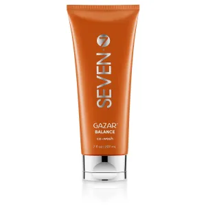 SEVEN Hair Care GAZAR BALANCE Cowash for Women & Men with Shea Butter & Coconut Oil, 1 Step Shampoo Alternative for Curly or Textured Hair, Sulfate   Paraben Free, Cruelty Free, Made in USA