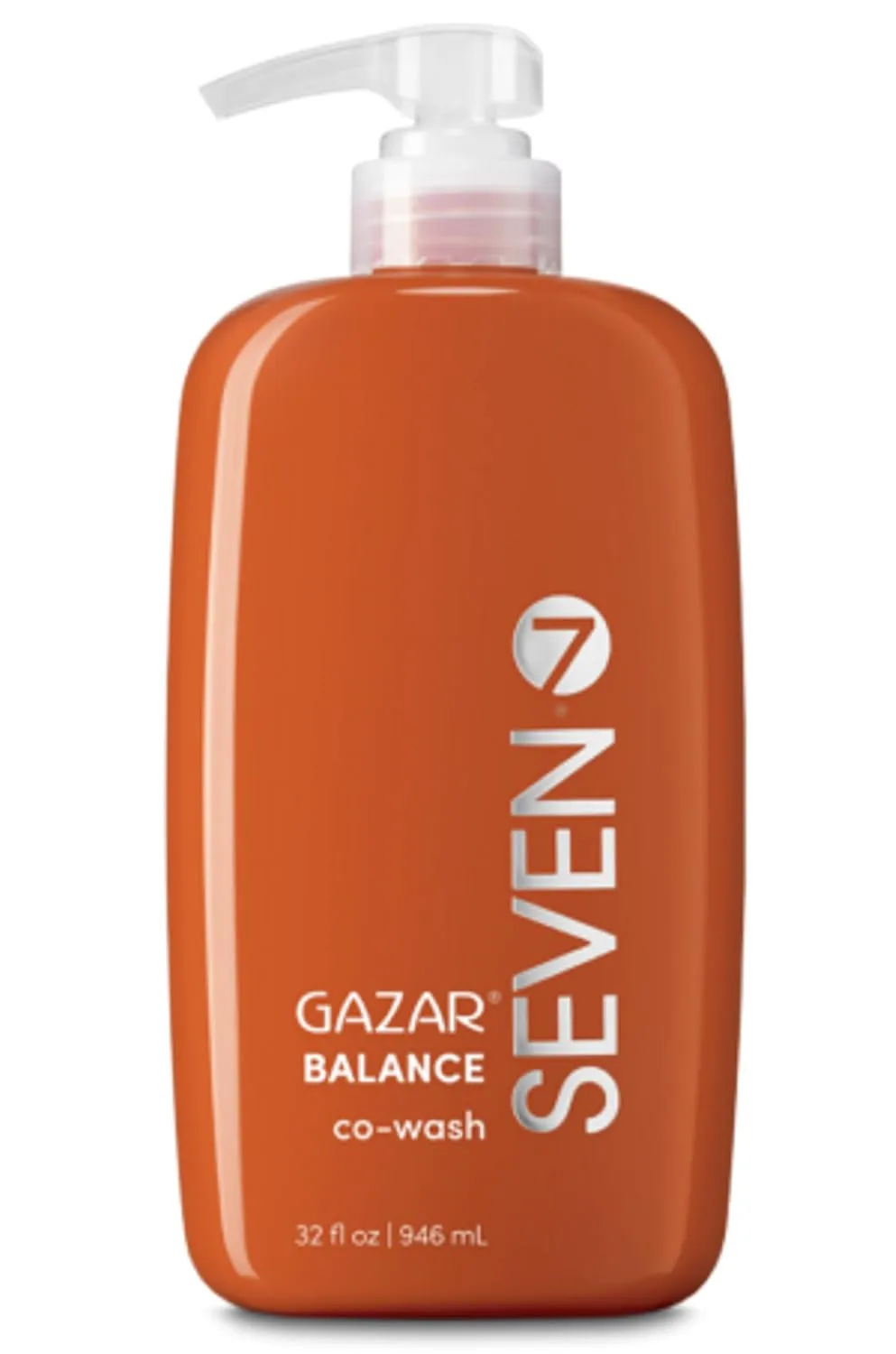 SEVEN Hair Care GAZAR BALANCE Cowash for Women & Men with Shea Butter & Coconut Oil, 1 Step Shampoo Alternative for Curly or Textured Hair, Sulfate   Paraben Free, Cruelty Free, Made in USA