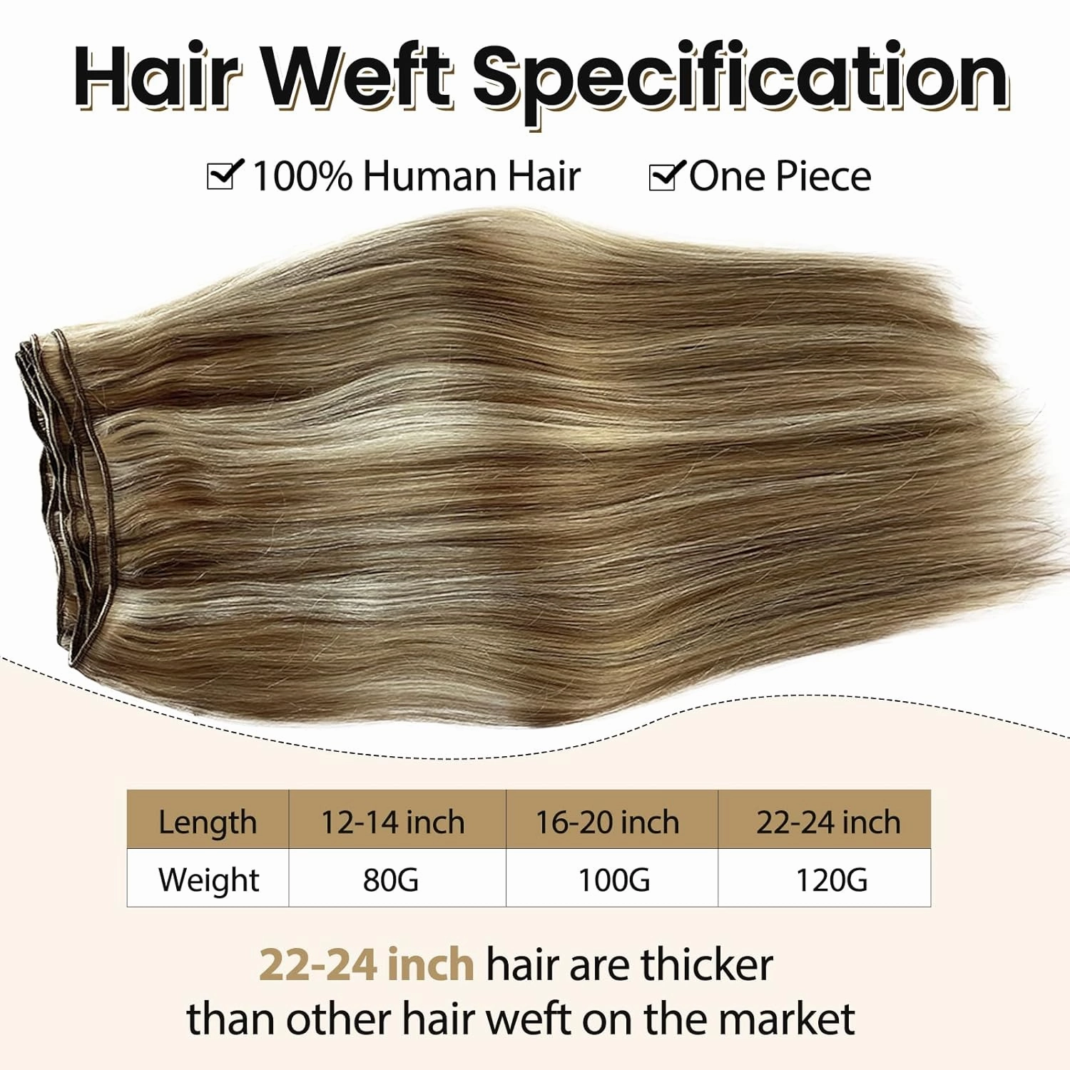 Sew in Weft Hair Extensions Human Hair 16” 100G Balayage Human Hair Extensions Sew in Wefts Hair Ash Brown to Beige Blonde to Platinum Blonde Sew in Hair Extensions Real Human Hair Sew in Hair Bundles