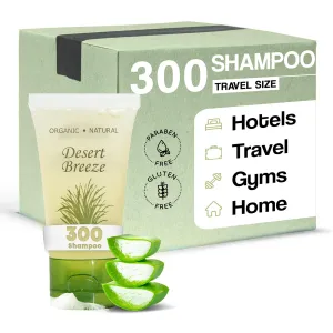 Shampoo, Travel Size Hotel Toiletries, 1 oz. Flip Cap (Case of 300)